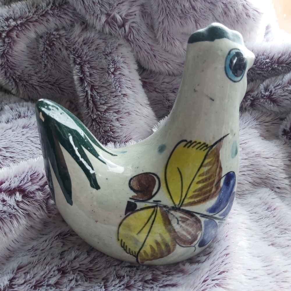 🐔SIGNED MEXICAN ROOSTER/HANDMADE IN MEXICO